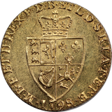1798 GB Spade Guinea Gold Coin EF