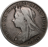 GB 1899 Silver Crown Coin Fine