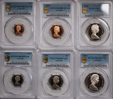 1966 Australian Proof Coin Set - All Graded PR69DCAM