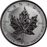 1998 Canada 86th Anniversary Titanic Privy 1oz Silver Maple Leaf Coin