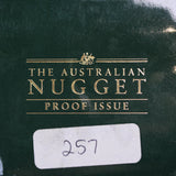 1995 Australian Nugget 1/4oz Gold Proof Coin