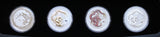 2012 Lunar Year of the Dragon 4-Coin Silver Type Set