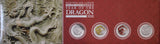 2012 Lunar Year of the Dragon 4-Coin Silver Type Set