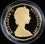 2009 40th Anniversary 50c Gold Proof Coin