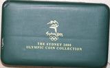 2000 Sydney Olympic Collection 10g Gold and 2x 1oz Silver Coin Set