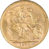 1899 and 1931 Perth Mint Gold Sovereign Pair EF