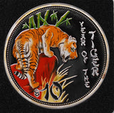 2010 $10 Year of the Tiger 1oz Silver Coin