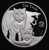 2015 Niue 'The Tiger' Endangered Silver 1oz Coin