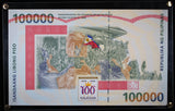 Philippines 1998 100,000 Piso Commemorative Banknote in Original Presentation Folder
