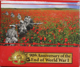 2008 90th Anniversary Of The End Of WWII 1/4oz Gold Proof Coin