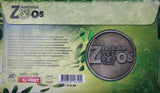 2012 Australian Zoo Sumatran Tiger Medallion and Australian Zoos 3 Medallion -  Medallion Cover Pair