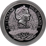 2013 Magic Calendar of Happiness August 10g Sterling Silver Coin