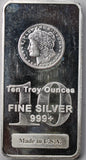 Highland Mint Morgan 10oz Silver Bar