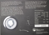 2009 ANDA Gold Coast Australian Decimal Pattern Silver Swan 20c Coin