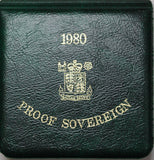 1980 GB Gold Sovereign Proof Coin