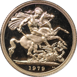 1979 GB Gold Sovereign Proof Coin
