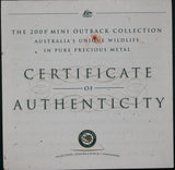 2001 Australia 3-Coin Mini Outback Proof Collection