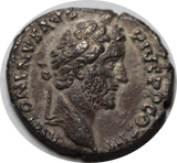 Rome Antoninus Pius, Silver Denarius 140-143AD gVF