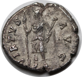 Rome Antoninus Pius, Silver Denarius 140-143AD gVF