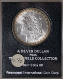 USA 1896 Silver Morgan Dollar UNC - Redfield Collection