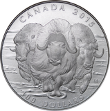 2015 Canada $100 Fine Silver Coin - Muskox