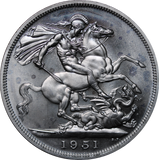 1951 GB Festival of Britain Crown aUNC