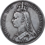 GB 1892 Silver Crown Coin Fine