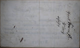 1869 John Frazer (Gulf of Carpentaria) Sight Note aVF