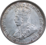 1927 Australia Silver Shilling aUNC