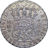 1759 Mexico 8 Reales Pillar Dollar Ferdinando VI VF