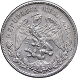 1900 Mexico Silver One Peso EF (Cleaned)