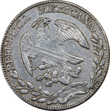 Mexico 1856 Silver 8 Reales Fine