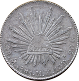 Mexico 1881 Silver 8 Reales aUNC