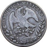 Mexico 1860 Silver 8 Reales Fine