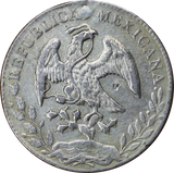 Mexico 1876 Silver 8 Reales VF
