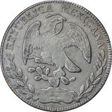 Mexico 1877 Silver 8 Reales VF
