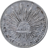 Mexico 1878 Silver 8 Reales VF