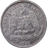 Mexico 1870 Silver Peso VF