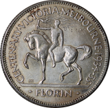 1934/35 Centenary Florin aEF