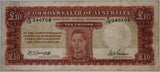 1943 Armitage/McFarlane Ten Pound Note Fine