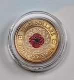 2012 Red Poppy UNC on RSL Card