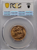 1918 Sydney Mint Gold Sovereign PCGS MS63