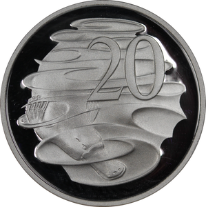 1998 Silver 20c Coin