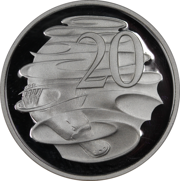 1998 Silver 20c Coin