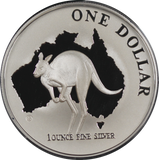 2000 Kangaroo 1oz Silver Proof Coin