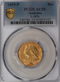 1899 and 1931 Perth Mint Gold Sovereign Pair aUNC/UNC