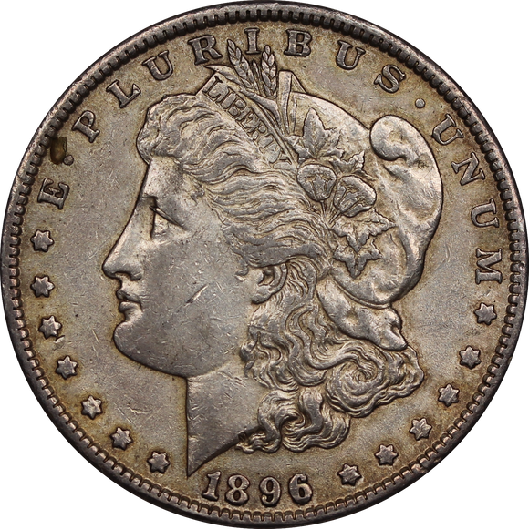 USA 1896 Morgan Dollar aVF