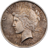 USA 1922 Silver Peace Dollar VF