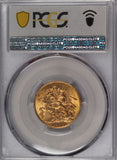 1910 GB Gold Sovereign MS62