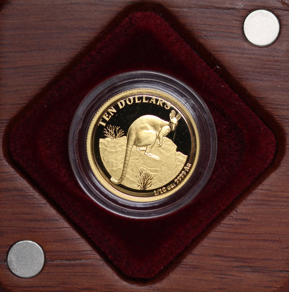 2010 1/10oz Kangaroo Gold Proof Coin